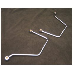 Satteltaschenhalter HH (Paar) mit Befestigungskit chrom Suzuki
