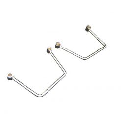 Satteltaschenhalter HH (Paar) mit Befestigungskit chrom Suzuki