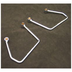 Satteltaschenhalter HH (Paar) mit Befestigungskit chrom Kawasaki