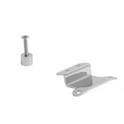 Gepäckträger HH BILLET Traglast 5kg chrom mit Aufnahme Kawasaki