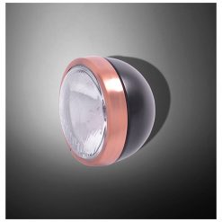 Scheinwerfer HH USA STYLE black/kupfer Ø12x9cm H3 12V 55W E-Hom