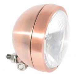 Scheinwerfer HH USA STYLE kupfer Ø12x9cm H3 12V 55W E-Hom