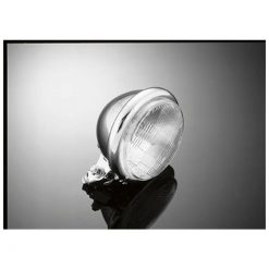 Scheinwerfer HH BATES chrom Ø 120 x 155mm transparent 12V 55W