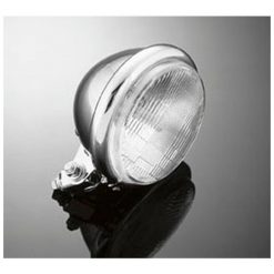 Scheinwerfer HH BATES chrom (Ø 120 x 155) E-Homolgiert