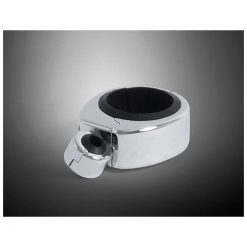 Kabelführung HH SINGLE mit Gummieins. chrom für Ø 31.75 (1 1/4 Zoll)