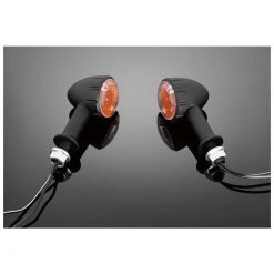 Blinker HH (Paar) TECH GLIDE Alu black M10 lang 12V 21W E-Hom