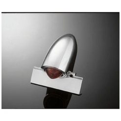 Rücklicht HH SPARTO chrom mit Kennzeichenhalter H150xB85xT100mm