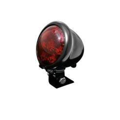 Rücklicht HH OLD SCHOOL schwarz (Ø 55 / 60 x 60mm) E-Hom