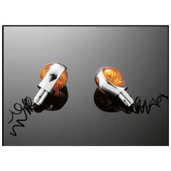 Lenkerblinker HH (Paar) HANDLEBAR chrom (Ø56x50mm, Ø22mm)