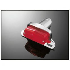 Rücklicht HH LUCAS mit Kennzeichenhalter inkl. Beleuchtung chrom