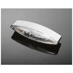 Rücklicht HH TECH GLIDE LED chrom 40x165x50mm E-Hom