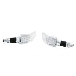Blinker HH Paar SPEED LED lang chrom (30x70x45mm) E-Hom