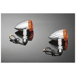 Blinker HH (Paar) SMOOTH SMALL chrom M10-Ø38x62mm E-Hom