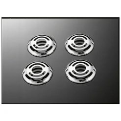 Blinkerglas-Cover HH (4 Stück) chrom zu Yamaha