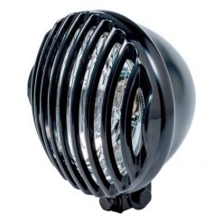 Scheinwerfer-Cover HH (1 Stk) STEAMPUNK Ø5.75 Zoll schwarz