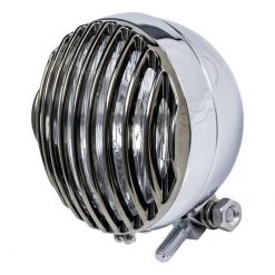 Scheinwerfer-Cover HH (1 Stk) STEAMPUNK Ø5.75 Zoll nickel