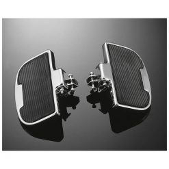 Trittbretter Sozius HH (Paar) univ 12x20.5cm mit Aufnahme Ø10mm