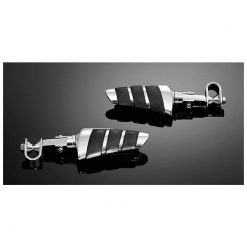 Sozius- Fussrasten HH (Paar) univ SMOOTH mit U-Bride Ø22/25mm