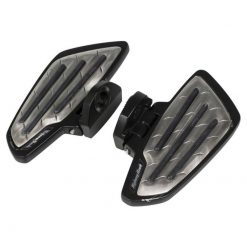 Trittbretter HH (Paar) HEAVY METAL 12.5 x 27.5cm ohne Support bl