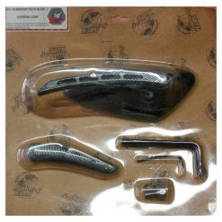 Rückspiegel HH TECH GLIDE 1Stk DE LUXE links carbon-look verst.