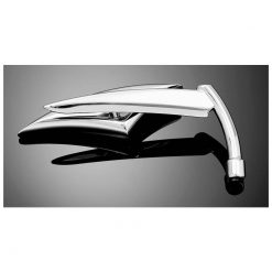 Rückspiegel HH (Paar) RAZORBLADE chrom inkl. Adapter M10x1.25mm