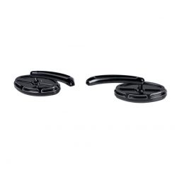 Rückspiegel HH GUNNER CNC Paar Alu/schwarz