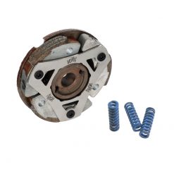 Kupplung Akoa Puch Maxi E50 1-Gang, 3 Backen, lange Beläge (+15%, blau)