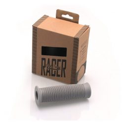 Griffe CAFE RACER (Paar) STREET - HATTORI (Ø 22 x 120mm) in GRAU (geschlos