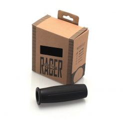 Griffe CAFE RACER (Paar) STREET - ZEPPELIN (Ø 22 x 120mm) in SCHWARZ (gesc