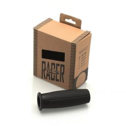 Griffe CAFE RACER (Paar) STREET - ZEPPELIN (Ø 25.4 x 120mm) in SCHWARZ (ge