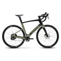 FANTIC E-Bike FMOSER E-GRAVEL Rival Carbon XL sage green black (2 Bikes in 1)