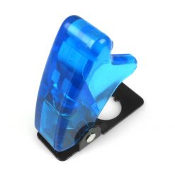 Sicherheitsabdeckung mit Feder Rally blau transparent