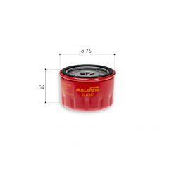 Oelfilter Malossi RED CHILLI rot (wie COF064, HF164)