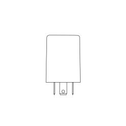 Blinkerrelais TRISCAN 1020LED13 3 Pin 11.5-14.8V 1-6x 0.23-21W / 0.02-20A DIGITA