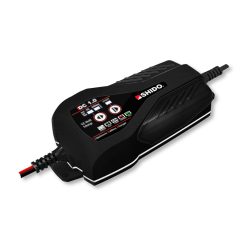 Batterieladegerät SHIDO DC1 12V 1A Autom. Lithium-Blei-Säure CAN-Bus schwarz