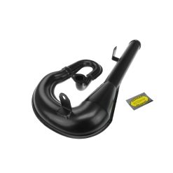 Auspuff HOMOET DEMPER CIRQUIT CC in schwarz zu Puch Maxi N/S