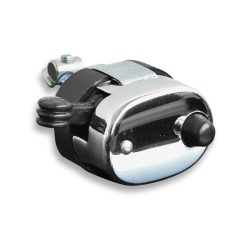 Lichtschalter LUCAS STYLE Abblend-/Fernlicht, Kurzschlussfunktion chrom