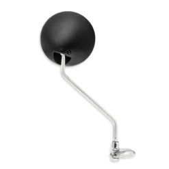 Rückspiegel Mofa rund chrom/schwarz (1 Stück)