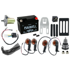 Elektro-Umrüstkit Bye Bike mit Anlasser und Blinker (ohne Gepäckträger)