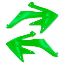 Kühlerverkleidung VENT grün (Paar)