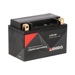 Batterie YTX9-BS HIGH-POWER SHIDO Lithium Ion LTX9 HP
