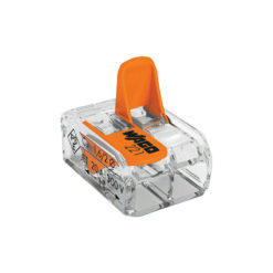 Kabelverbinder WAGO Klemme 2 Pol für Litze und Draht 0.14 - 4.0mm2 (221-412)