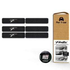 Kennzeichenhalter Flatee ORIGINAL Rahmenlos Auto hoch 30x80/30x16cm