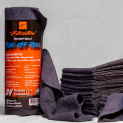 Mikrofasertuch Flatee TEAR-OFF ROLL grau 210gr/m2 30x30cm