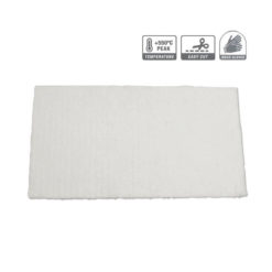 Schalldämpferwatte Silica Fiber +550°C, 28x32x0.6cm