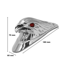 Adler chrom aus Kunststoff