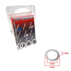 Aludichtung rund 10x14x1.5mm 10 Stück