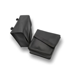 Seitentaschen (Paar) 2x10l (26x12x32cm) Fantic E-Bike schwarz, Klettverschluss