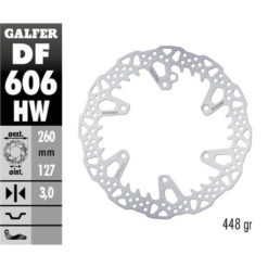 Bremsscheibe Galfer Disc Shark HW 260/127/3mm