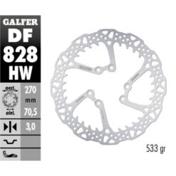 Bremsscheibe Galfer Disc Shark HW 270/70.5/3mm